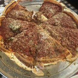 Meat Lover's Chicago Style Deep Dish Pizza Meat Lover's Chicago Style Deep Dish Pizza