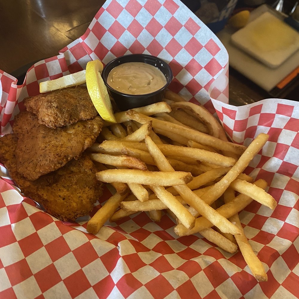 Old Saloon - Walleye Fish chips - Bars Near Me - Emigrant, Montana