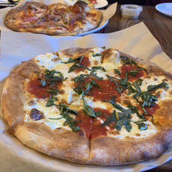 Fuze Pizza - Margherita & meat lover pizzas - Pizza Near Me - Corona, California