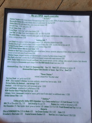 Menu photo 8 Koffee Kove Restaurant Clayton, NY Menu photo 8 Koffee Kove Restaurant Clayton, NY