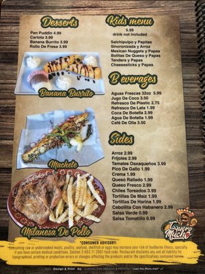 Menu photo 6 Taquero Mucho Louisville, KY