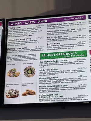 Menu photo 4 Vitality Bowls Castro Valley, CA