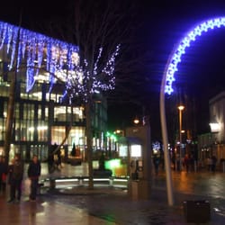 Central Library Hub - Holiday Lights - Cardiff Central Library