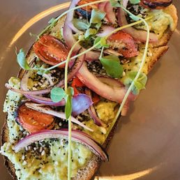 Pretty plant based plate. Avocado toast-yum Pretty plant based plate. Avocado toast-yum