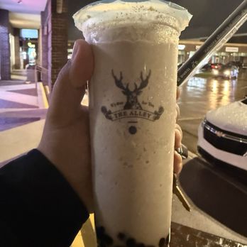 The Alley - Hashira Cookies & Cream Boba! - Bubble Tea Near Me - Arlington, Texas The Alley - Hashira Cookies & Cream Boba! - Bubble Tea Near Me - Arlington, Texas