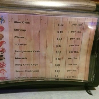 Angry Crab Shack - Prices on the napkin dispenser - Cajun/Creole Near Me - Phoenix, Arizona Angry Crab Shack - Prices on the napkin dispenser - Cajun/Creole Near Me - Phoenix, Arizona
