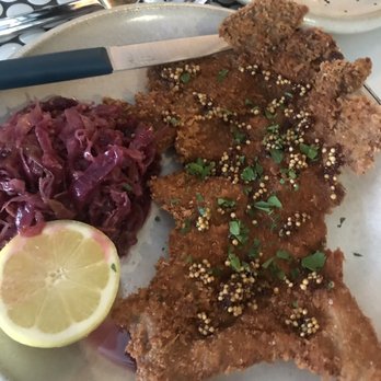 Squable - Pork Neck Schnitzel - Modern European Near Me - Houston, Texas