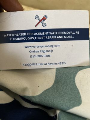 Vortex Plumbing Logo