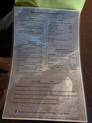 Menu photo 6 The Keg-n-Cue Tavern Monroe, WA Menu photo 6 The Keg-n-Cue Tavern Monroe, WA