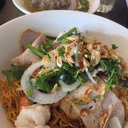 Portions are generous and love the pork bones in the broth 4/5 Portions are generous and love the pork bones in the broth 4/5