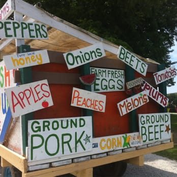 Meyer Family Farm Vegetable Stand - I love the colors of the stand! Feels like Disney to me, which makes me happy! - Fruits & Veggies Near Me - Salem, Wisconsin Meyer Family Farm Vegetable Stand - I love the colors of the stand! Feels like Disney to me, which makes me happy! - Fruits & Veggies Near Me - Salem, Wisconsin