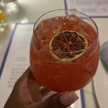 Silver Social - Strawberry Limoncello Spritz - New American Near Me - Washington, DC, District of Columbia
