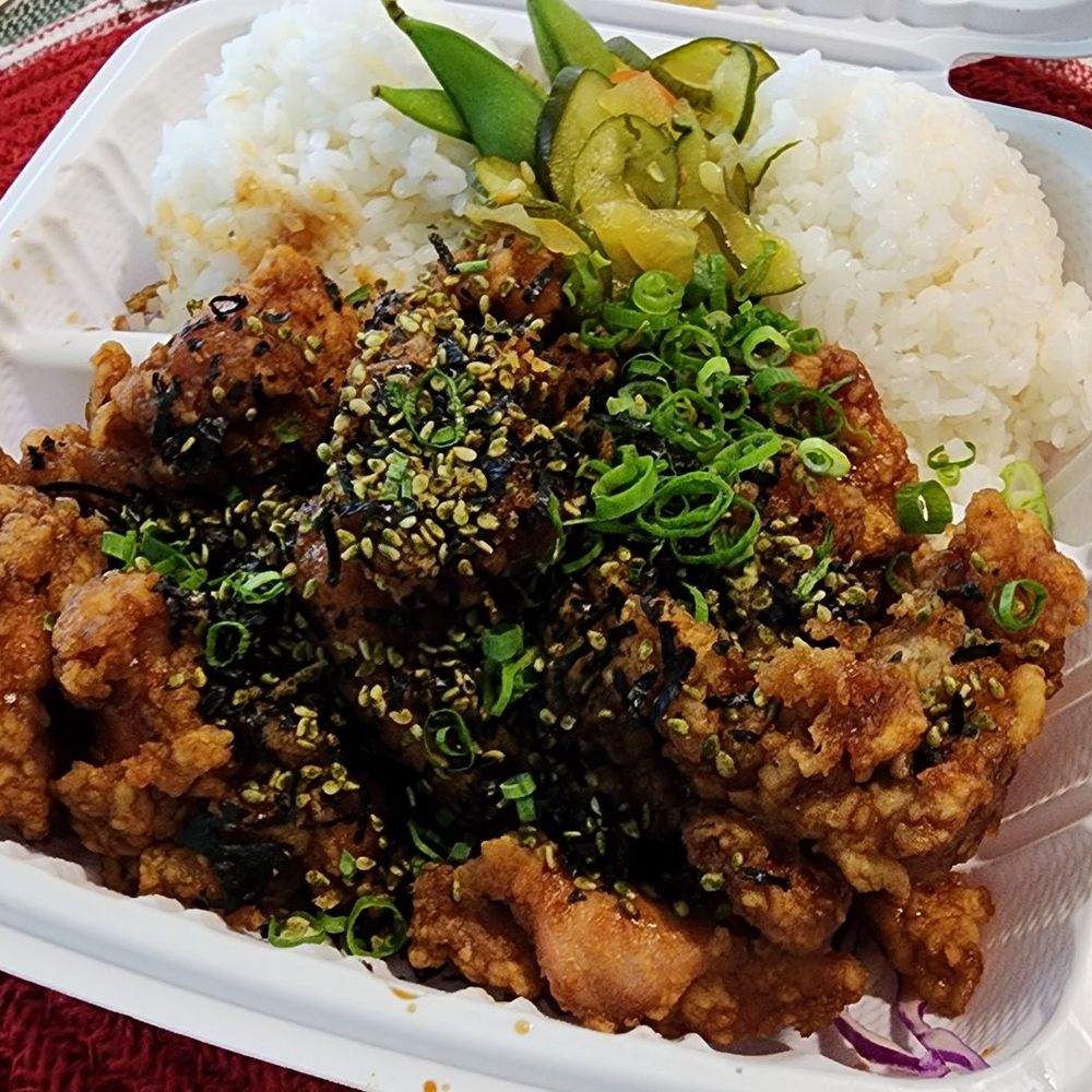 Rice Box Cafe - Furikake Garlic Chicken - Japanese Near Me - Mililani, Hawaii Rice Box Cafe - Furikake Garlic Chicken - Japanese Near Me - Mililani, Hawaii