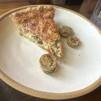 The Gap Café by Perini Ranch - Jalopeno Popper Quiche - Cafes Near Me - Buffalo Gap, Texas