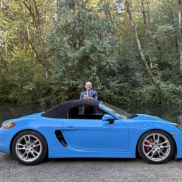 2013 Porsche Boxster S parked at Horning's Hideout, North Plaines, OR.