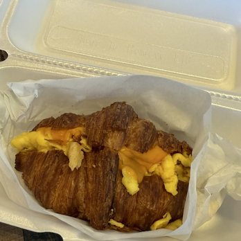 Heaven's Bistro Bakery - Breakfast Egg and Cheese Croissant - Bakeries Near Me - Austin, Texas Heaven's Bistro Bakery - Breakfast Egg and Cheese Croissant - Bakeries Near Me - Austin, Texas