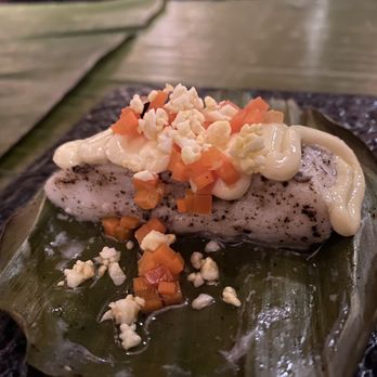Naks - Poached fish with pickles and kewpie - Filipino Near Me - New York, New York Naks - Poached fish with pickles and kewpie - Filipino Near Me - New York, New York