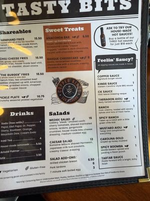 Menu photo 2 Copper Kings Oceanside, CA