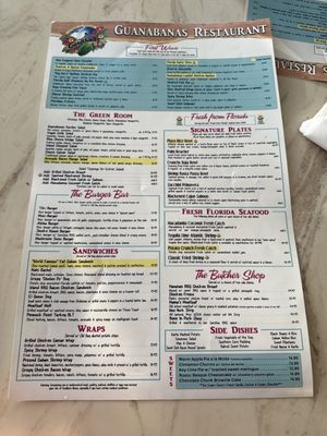 Menu photo 6 Guanabanas Jupiter, FL