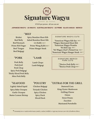 Menu photo 8 Master Kim's Wagyu House Las Vegas, NV Menu photo 8 Master Kim's Wagyu House Las Vegas, NV
