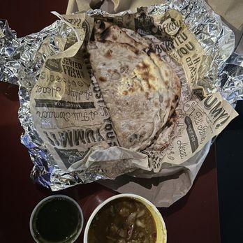Chaat Mandi - Amritsari Khasta Basta Kulcha with Malai Maar Ke Lassi (2 Pcs.) - Indian Near Me - Morrisville, North Carolina Chaat Mandi - Amritsari Khasta Basta Kulcha with Malai Maar Ke Lassi (2 Pcs.) - Indian Near Me - Morrisville, North Carolina