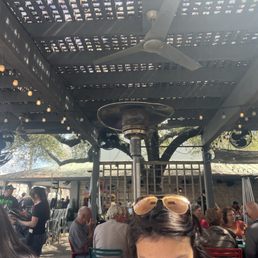 Patio's outside seating