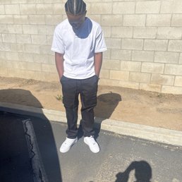 Mens 4 stitch braids.