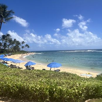 Honu Bar - Beautiful View from our table! - Hawaiian Near Me - Koloa, Hawaii