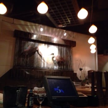 Tolay Restaurant - Water sculpture - New American Near Me - Petaluma, California