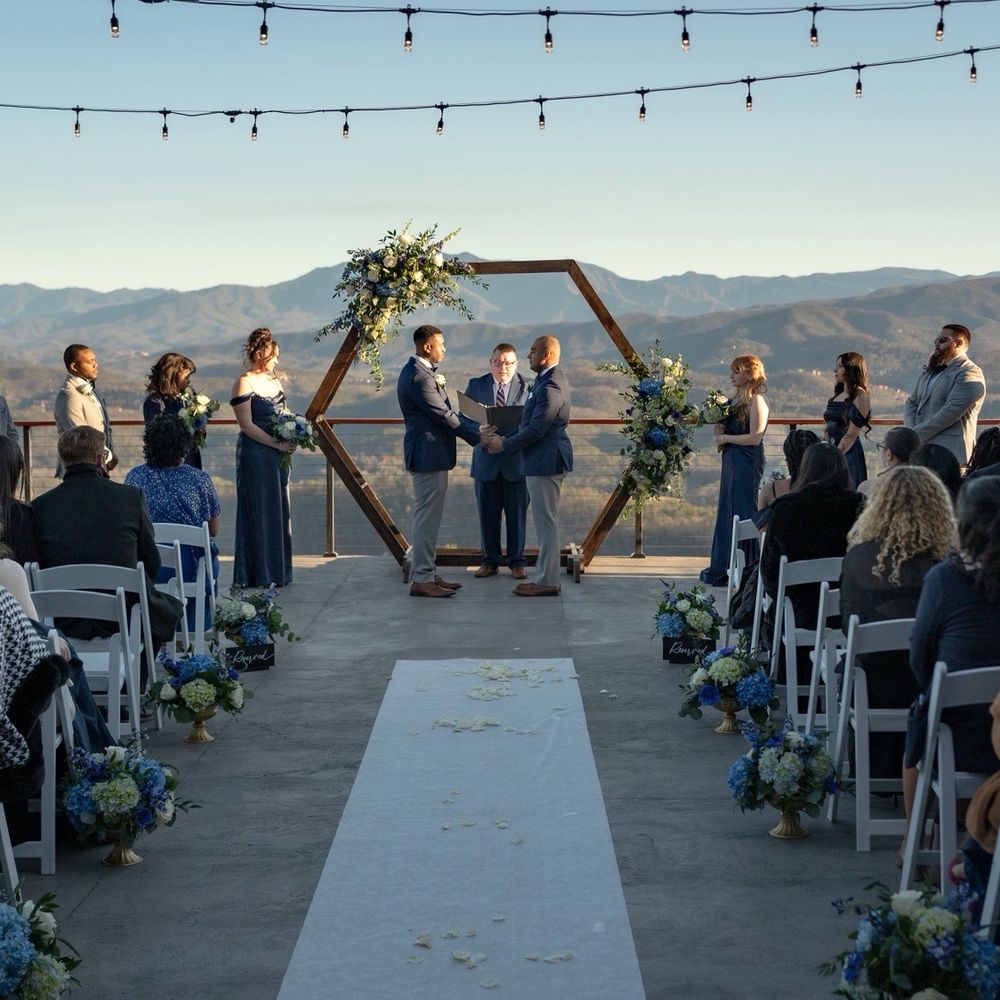 The Trillium Venue - The views of the venue during the wedding. - Venues & Event Spaces Near Me - Sevierville, Tennessee The Trillium Venue - The views of the venue during the wedding. - Venues & Event Spaces Near Me - Sevierville, Tennessee