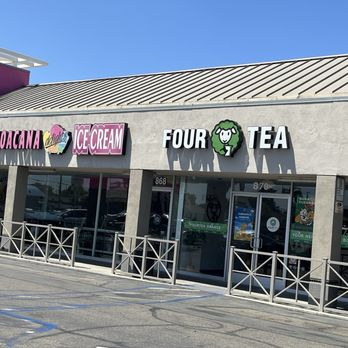Fourtea - Four Tea and its neighbor La Michoacana Ice Cream - Coffee & Tea Near Me - Orange, California