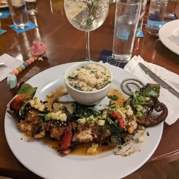 Buccanos At Night - Seafood skewer - Bars Near Me - Cozumel, ROO