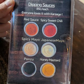 Karaage Setsuna - Sauces - Japanese Near Me - Seattle, Washington Karaage Setsuna - Sauces - Japanese Near Me - Seattle, Washington