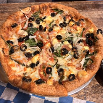 Kouzina - Veggie   Ig and TikTok @yumthatgreenville - Pizza Near Me - Greenville, South Carolina