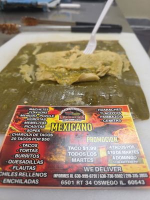 Menu photo 6 Antojitos Oaxaqueños Oswego, IL