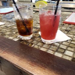 Re:Vive Bars - Henny & coke and pomegranate margarita