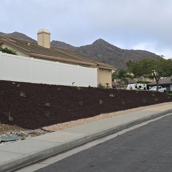 Lopez Landscape - Before and after of my hillside. - Landscaping Near Me