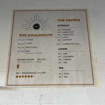 Bristol Doughnut - Menu - Coffee & Tea Near Me - Albuquerque, New Mexico