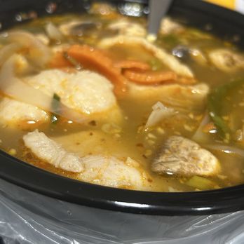 Koi Thai Cuisine - Tom Yum Soup w/ Fish - Thai Near Me - La Puente, California Koi Thai Cuisine - Tom Yum Soup w/ Fish - Thai Near Me - La Puente, California