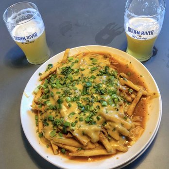 Ogden Beer Company - Chile Verde Fries - Brewpubs Near Me - Ogden, Utah Ogden Beer Company - Chile Verde Fries - Brewpubs Near Me - Ogden, Utah