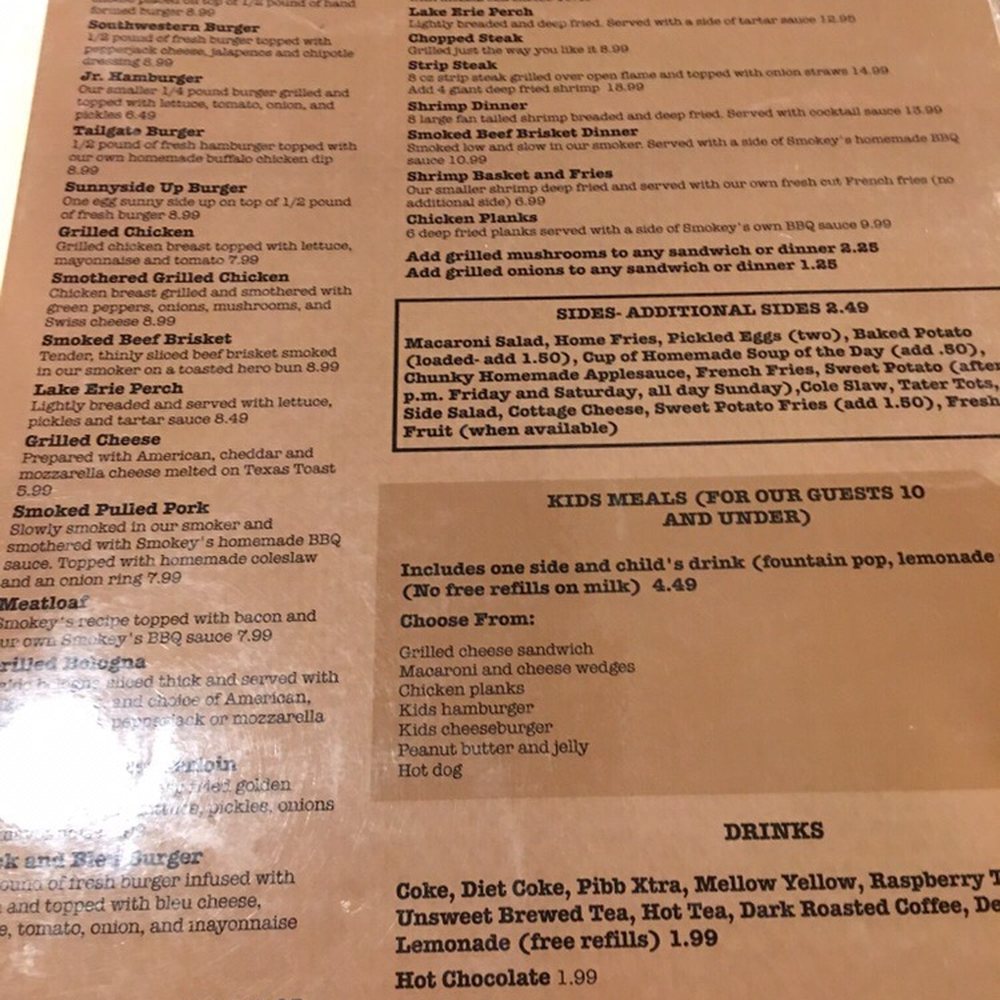 Smokey's Family Restaurant - Bars Near Me - Republic, Ohio Smokey's Family Restaurant - Bars Near Me - Republic, Ohio