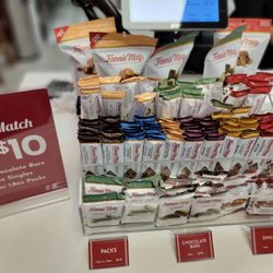 Fanny May Chocolates - Another sale display