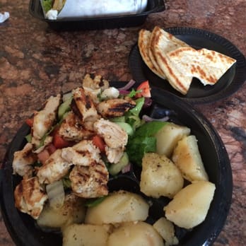 Plaka Grill - Chicken souvlaki - Greek Near Me - Vienna, Virginia