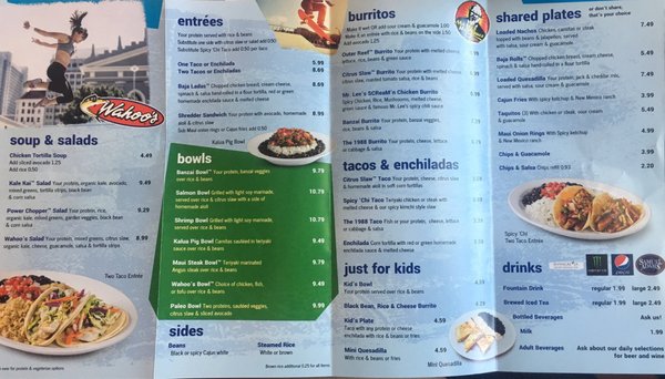 Menu photo 3 Wahoo's Fish Tacos Norco, CA