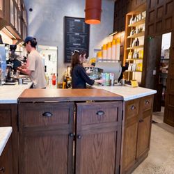Interior. Counter view