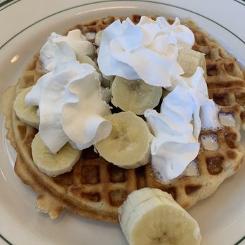 Grandmas Kitchen - Banana waffle. - American Near Me - Monterey, California