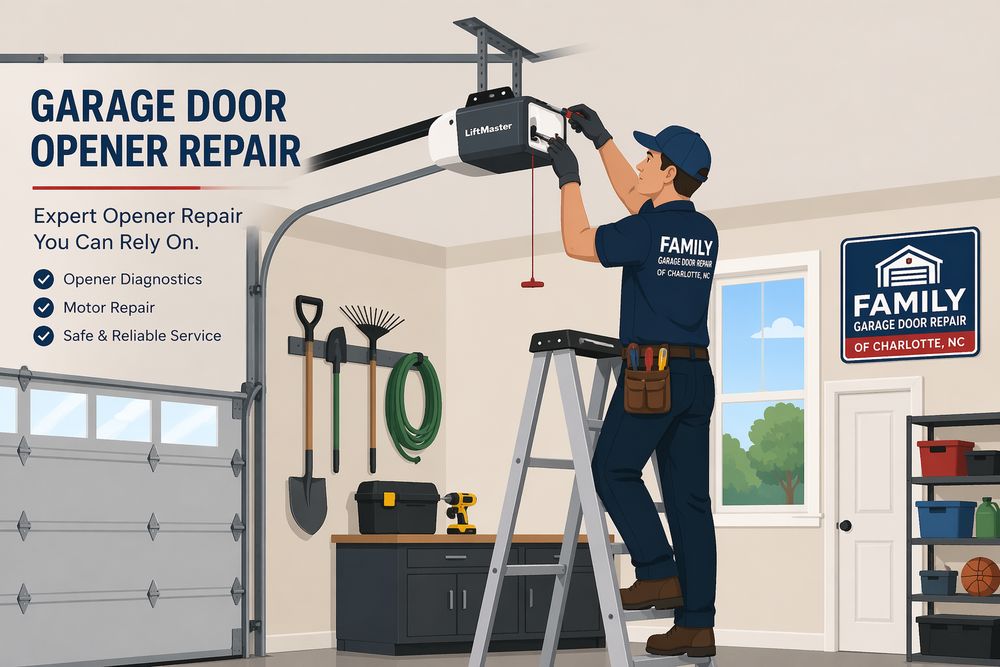 Family Garage Door Repair - Garage Door Contractor in Charlotte, NC