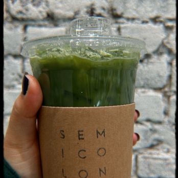 Semicolon Cafe - Matcha - Coffee & Tea Near Me - New York, New York