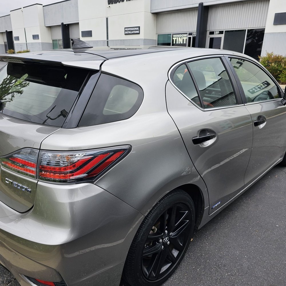 Blackout Window Tinting - Before tinting. - Car Window Tinting Near Me - Northridge, California Blackout Window Tinting - Before tinting. - Car Window Tinting Near Me - Northridge, California