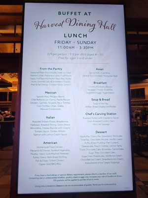 Menu photo 3 Harvest Dining Hall Brooks, CA